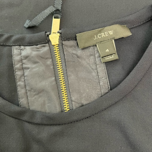 J. Crew Navy Tank with Back Zipper - Picture 4 of 4